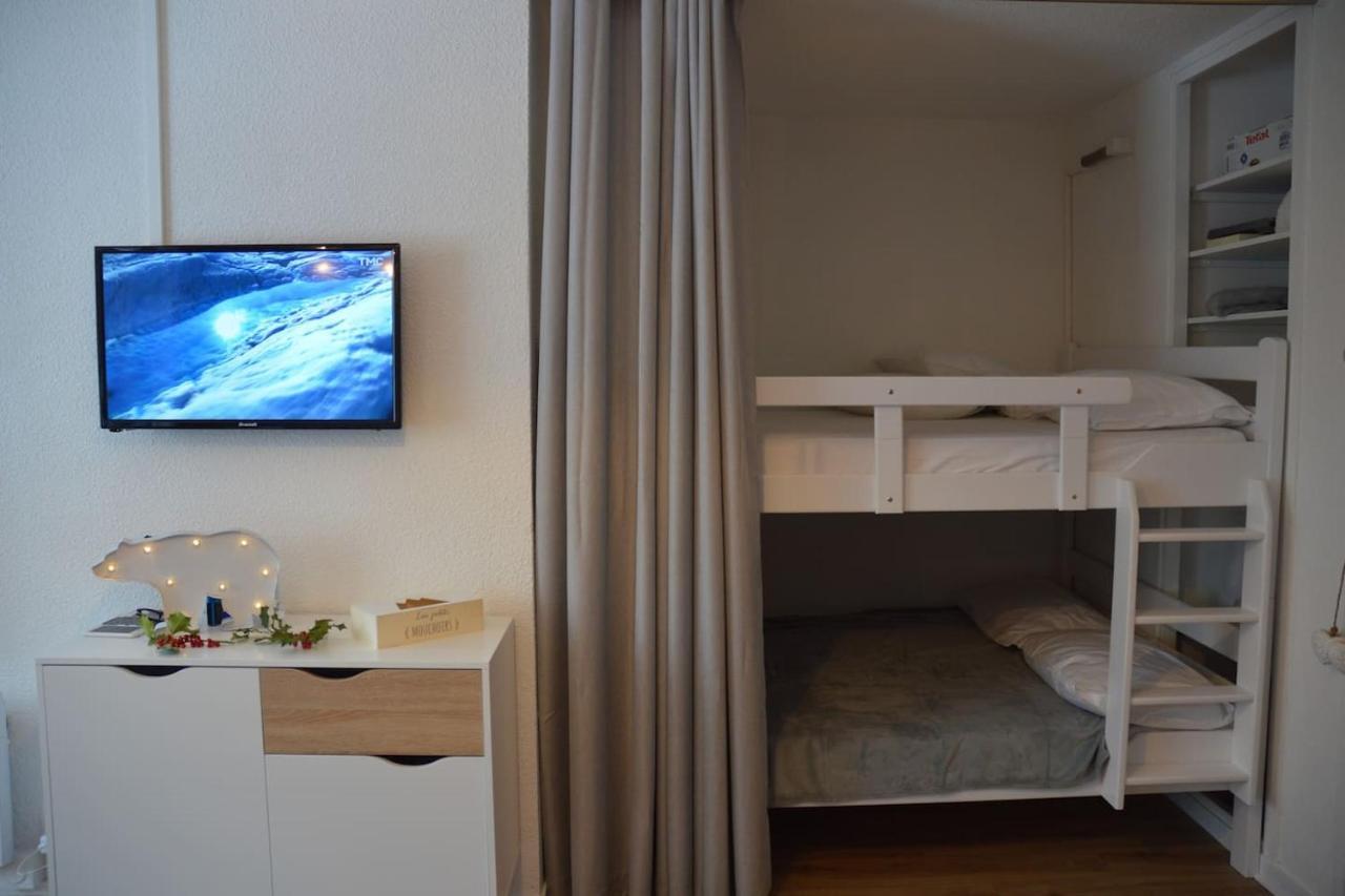 Charmant Studio Cabine Cocoon A 100 M Des Pistes 샴루스 외부 사진